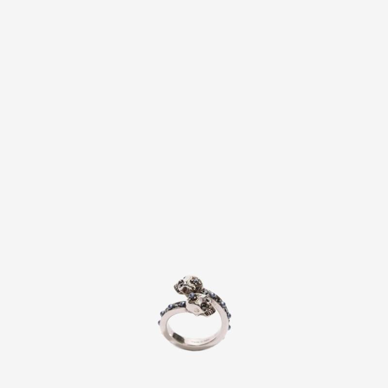 ALEXANDER MCQUEEN - Wrap-Around Skull Ring - Item 553657J160Y1328
